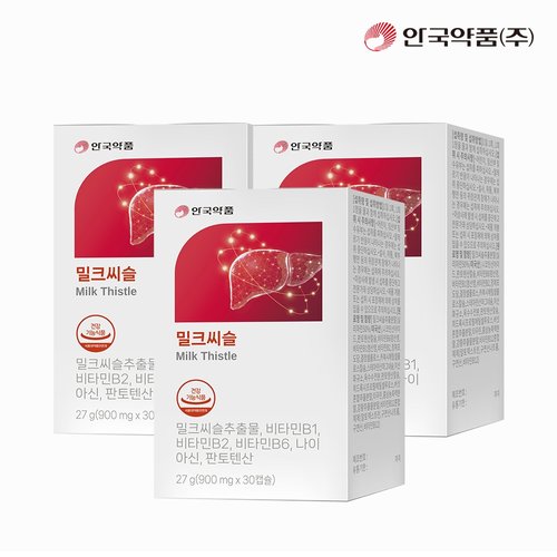 <b>안국약품</b> 밀크씨슬 30정X3박스(3개월분)