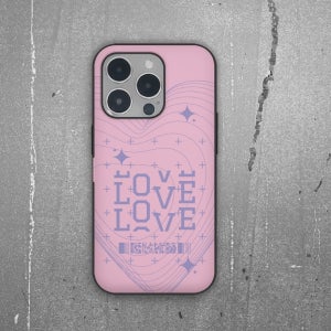 [DOOPLENDER] 두플렌더 마그네틱 도어 범퍼 케이스[러브 앤 피스] ZN