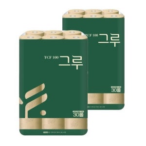 그루 삼정 3겹 그루 오리지널 화장지 30M30롤 2팩 리뉴얼 신상품