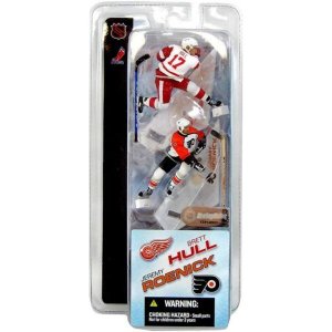 맥팔레인 Toys NHL 3 Sports Picks 시리즈 1 Mini 피규어 2Pack Brett Hull Detroit Red Wings Jeremy Roenick Philad