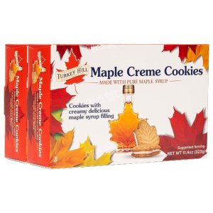 터키 힐 슈가부시 캐나다 프리미엄 메이플 시럽 크림 속을 채운 쿠키 2팩 쿠키