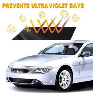 자동차 자외선 마스크 가정용 창문 유리 여름 태양 UV 보호 스티커 필름