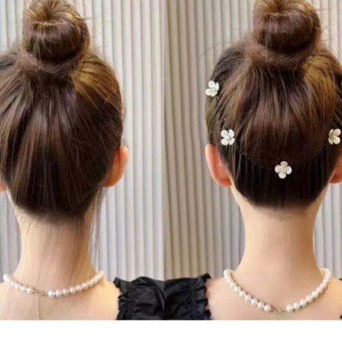 1+1/ 5종 잔머리 고정 스프링 머리띠 올림머리 앞머리 포인트 헤어핀 얇은 헤어 밴드