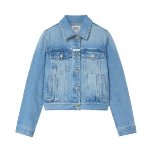 [마리떼 프랑소와 저버] W DENIM TRUCKER JACKET light blue 1MG24SDJ102LBL