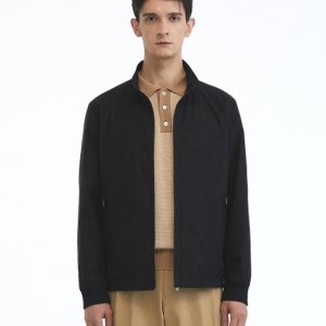 닥스 남성 IMPORTED FABRIC 마이크로조직 블루종 점퍼 DMJU4AC03BK