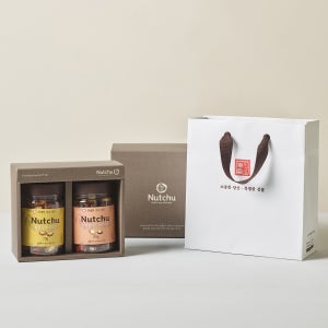 고소한 대추 견과 2종 선물세트 1호 (아몬드대추&브라질너트대추)