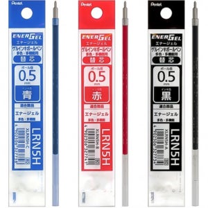 1400 펜텔 에너겔 멀티펜 다색 볼펜 리필심 0.5mm 낱개 - LRN5H