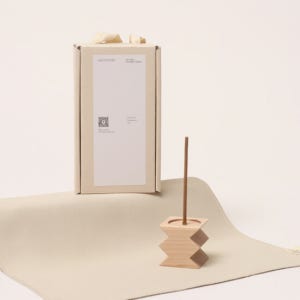 어고 스튜디오 [방염매트 증정] Zigzag Incense Holder 비치_S