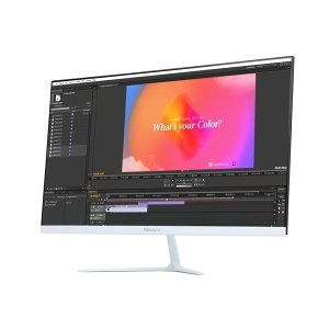 비트엠 Newsync X248F IPS 베젤리스 HDR 화이트