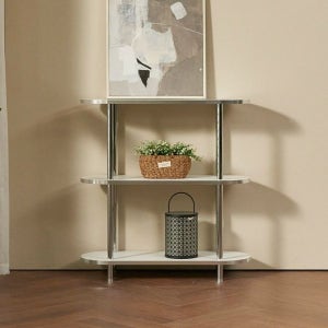 [롯데백화점] 미아트 보비쥬S 타리아B 600 3단 다용도 선반 수납장 LE1216069596