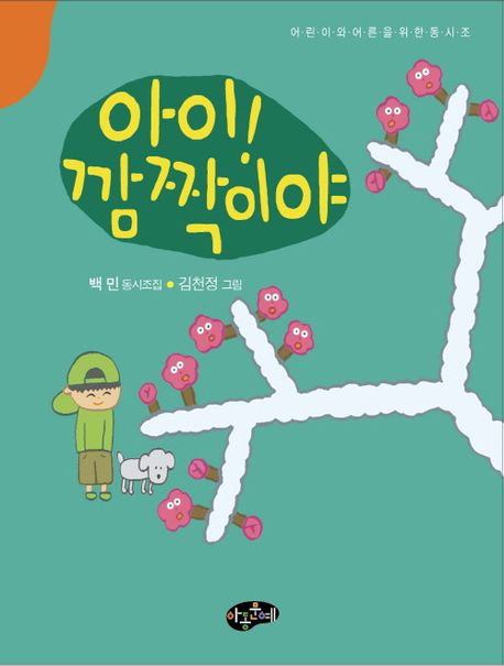 아이! 깜짝이야 : 백민 동시조집 표지이미지