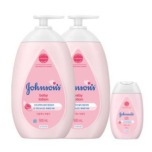 존슨즈베이비 존슨즈 핑크로션 500ml x2+(증정)핑크로션 100ml /복수구매할인