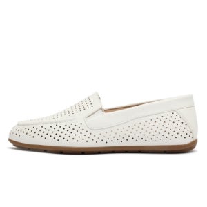 허니에이프릴 코모도 S 펀칭 컴포트 로퍼 HA24002 WH-WHITE