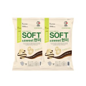 나노미지 (현대Hmall)나노미 씻을 필요 없고 불리지 않는 백미식감 소프트현미 1+1 3kg