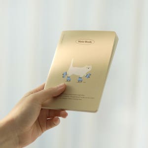 고양이피터 A6 실제본 미니 수첩, 찰리파파
