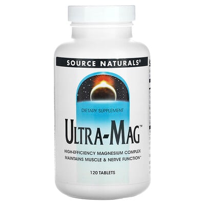 소스 네츄럴 Source Naturals <b>Ultra-Mag</b>, 120정
