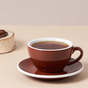 러브라믹스 커피잔 카푸 에그 모카브라운 180ml 6인조