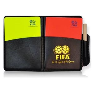 피파 FIFA 축구 심판 카드세트 옐로카드 전문 심판 장비