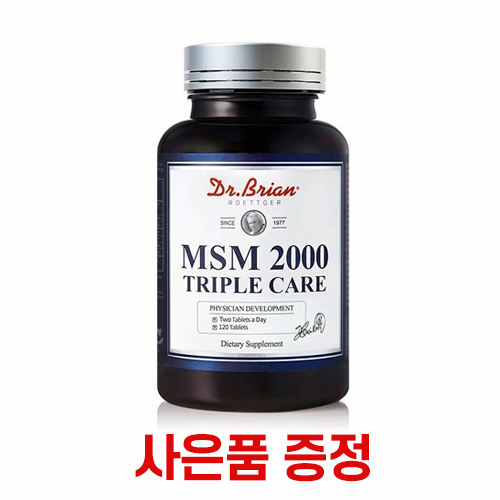 고함량 MSM 식이유황 관절 영양제 부모님 명절 추석 설날 선물 글루코사민  120정  1개