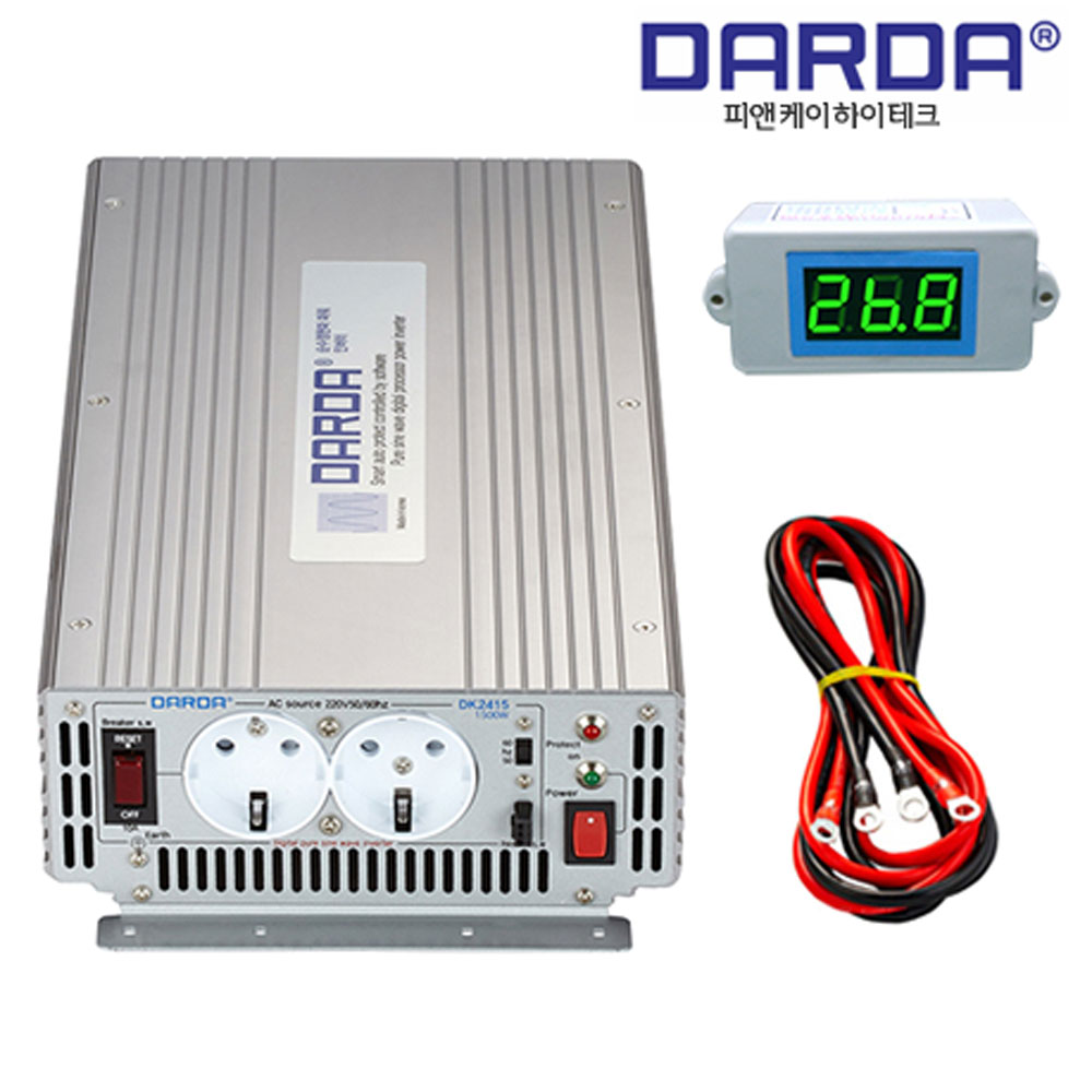 피앤케이 다르다 순수정현파 인버터 DC12V 3KW 1개 DK123000