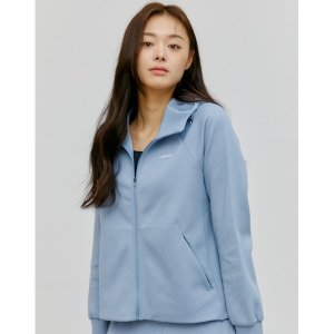 [라푸마] 퍼플 여성 스웨트 후드 집업 자켓