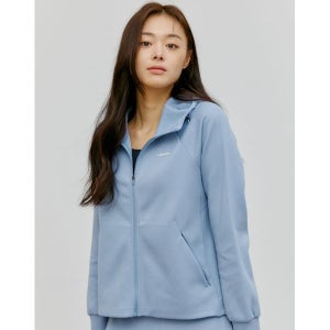 [라푸마] 퍼플 여성 스웨트 후드 집업 자켓