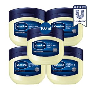 바세린 퓨어스킨젤리 100ml 5개
