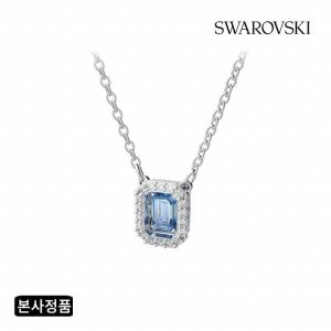 스와로브스키 [스와로브스키] [/본사정품] Una 블루 로듐 목걸이 5614926