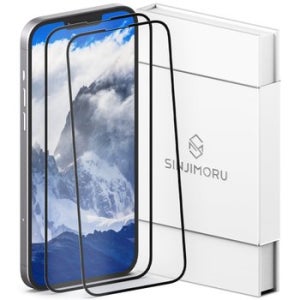 아이폰 14 플러스용 풀커버 하이브리드 강화유리 액정보호필름 2매