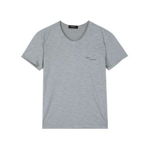 [버커루]   유니 30수 슬럽 V넥 TS(B223TS035P)
