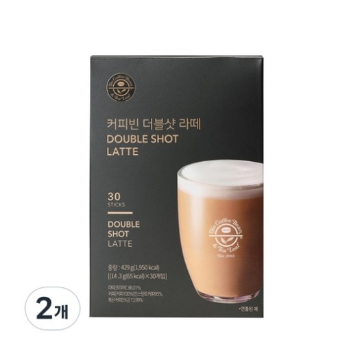 커피빈 더블샷 라떼 성분 분석