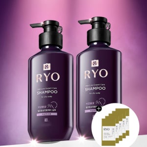 [려] 자양윤모 9EX 탈모증상전문케어 샴푸 지성두피용 400ml 2입 111413638