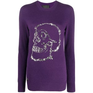 필립플레인 니트 F20CWKO0378PKN002N 73 PURPLE PURPLE 여성
