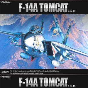 아카데미과학 No180 미해군 톰캣 비행기 프라모델 1 72스케일 F-14A