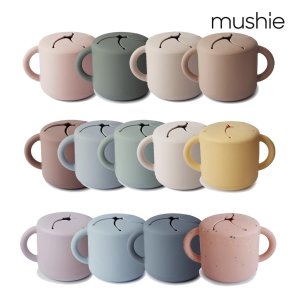 Mushie 무쉬 실리콘 스낵컵 마우베