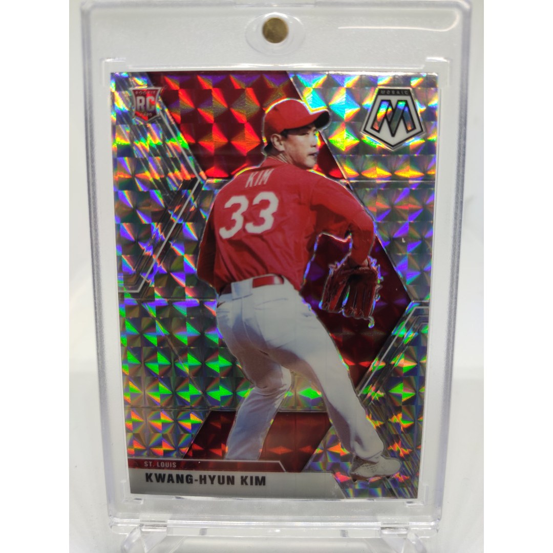 2020 Chronicles Mosaic RED PRIZM 김광현 루키 야구 MLB 카드  1개