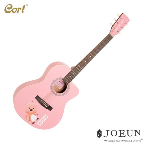 Cort 콜트 어쿠스틱기타 Jade1 LOOPY 잔망루피 슬림바디 통기타