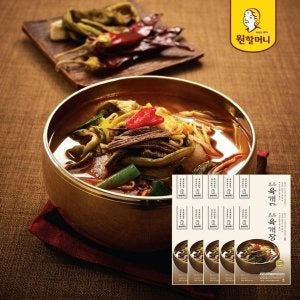 원할머니 원할머니 명품육개장 600g 10팩