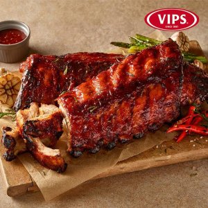 VIPS 빕스 바비큐 폭립 450g 4팩