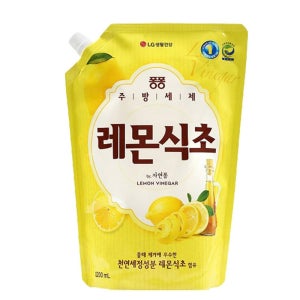 [롯데백화점] LG생활건강 퐁퐁 레몬식초 리필 1.2L LE1216132792