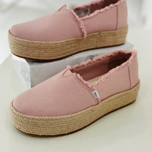 탐스 여성 밝은 에스파드류- TOSO4E030P1