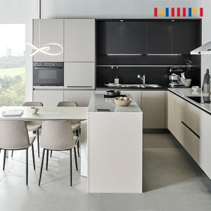 한샘 유로300 레더 키친 리모델링