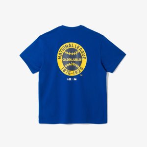 뉴에라 MLB 쿠퍼스 타운 브루클린 다저스 스크립트 티셔츠 서프 더 웹 14179212