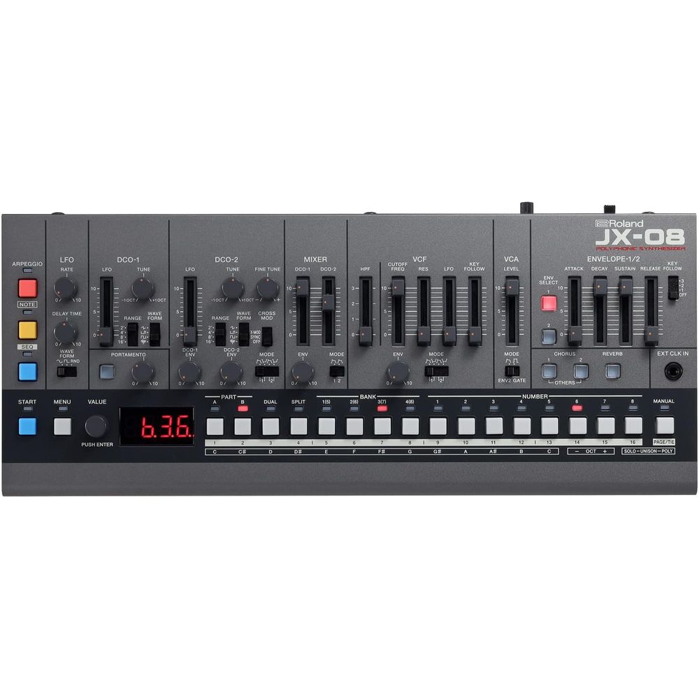 Roland 롤랜드 테이블 상판 신디사이저 JX08