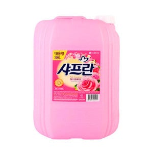 샤프란 엘지 샤프란 핑크 센세이션 대용량 말통 20L 로즈향