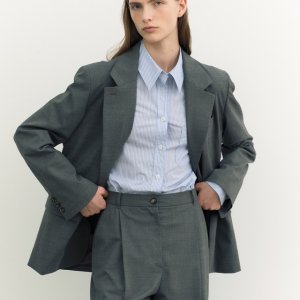 앳코너 투버튼 테일러드 자켓 AEJA4A405G2