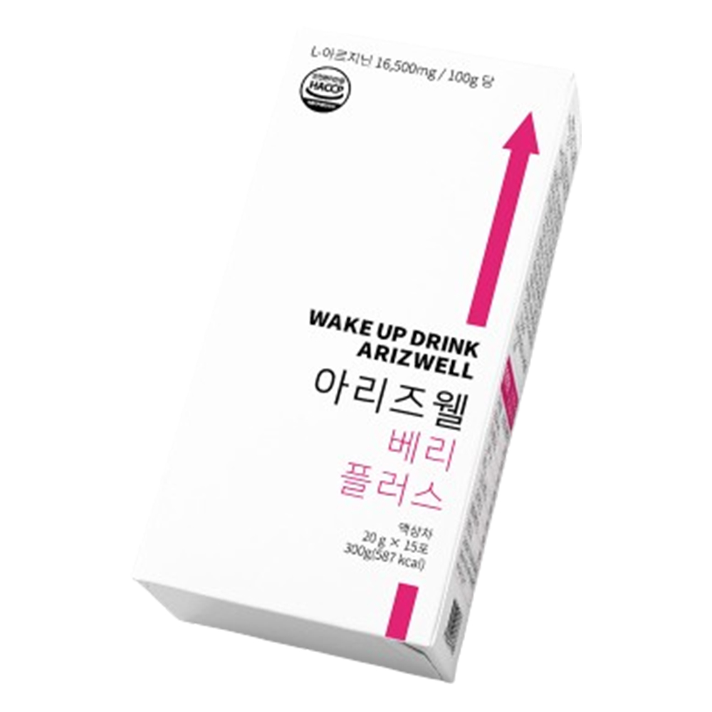 <b>아리즈웰</b> 베리 플러스 영양제 15p  300g  1개