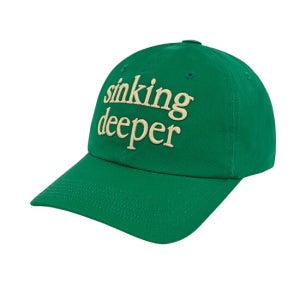 싱킹디퍼 Serif Logo Ball Cap / Green