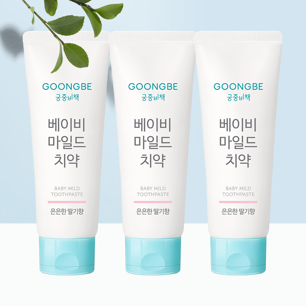 궁중비책 어린이 내추럴 치약(스피아민트) 80g x3개