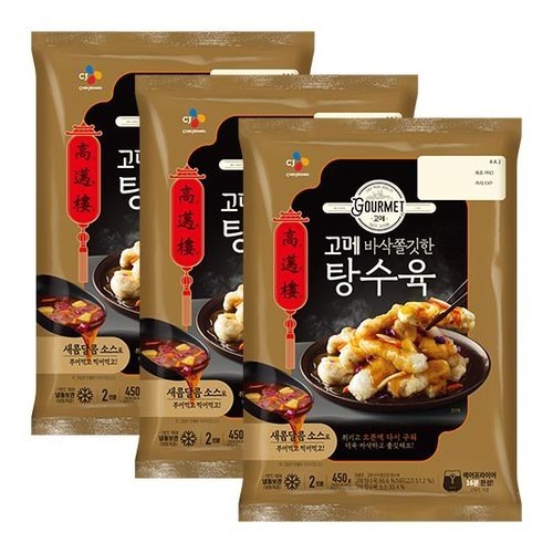 [무료배송] 고메 바삭 쫄깃한 탕수육 1kg x 3